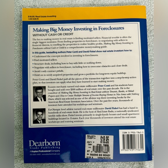 Making Big Money Investing In Foreclosures Without Cash Or Credit (Soft Cover) - Picture 2 of 12
